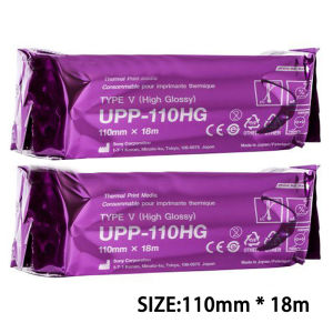 110mmx18m Kertas Thermal High Glossy Kertas USG Sony UPP 110HG Original Kertas Print USG Sony