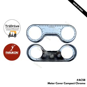 Bajaj RE Chrome Accessories Meter Cover (Sold per 1 Piece)