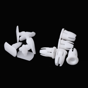 5 Pairs Car Bumper Fastener Trim Push Clip Panel Rivets For Mercedes Benz