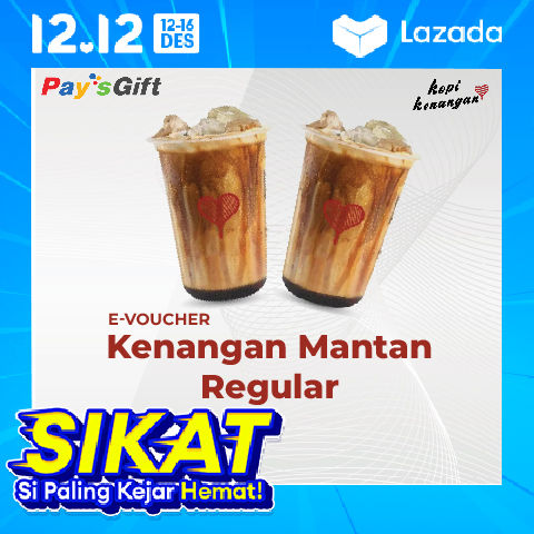 E-Voucher Kopi Kenangan Mantan – Reguler - Feb Promo | Lazada Indonesia