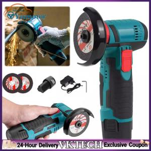 【Local Shipment】 12V 3 Inch Brush Mini Angle Grinder Rechargeable Household Cutting Machine Polishing Machine 19500rpm Electric Hand Grinder Lithium Angle Grinder
