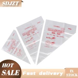 SDJZT 2 Túi Dùng Một Lần Đường Ống Túi Vòi Phun Fondant Bánh Trang Trí Pastry Đóng Băng Vòi Phun