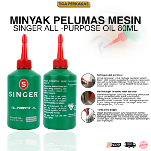Minyak Singer Pelumas Mesin Jahit 80Ml - Original