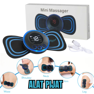 Alat Pijat Elektrik Tempel Alat Terapi EMS Buat Pijat Pegal Pundak Punggung Paha Bahu Leher Kaki Ori