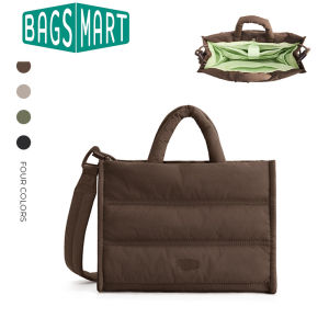 BAGSMART Crossbody Bags for Women 14 Inch Laptop Tote Bag Waterproof Anti-theft Magnetic Buckle Large Capacity Multiway Handbag2026
