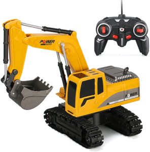 Multifunctional Construction RC engineering vehicle Track with Dual LED headlight Toys Kids Hobby