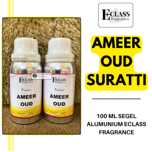 Bibit Parfum AMEER AL OUD packing 100 ML SEGEL Alumunium ECLASS Fragrance - PERFUME Tahan Lama - Ameer Al Oud Surrati 100ml Original Parfum Arab Timur Tengah Parfum Sholat (2)