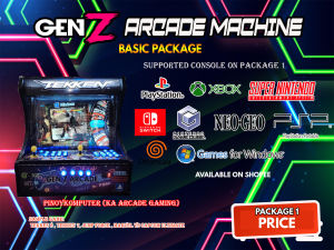 Modern Genz Piso Arcade For Business with Coinslot with Light Gun Supported