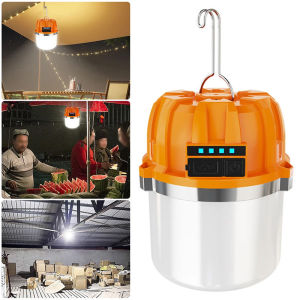 Đèn năng lượng mặt trời ngoài trời đèn LED có thể sạc lại bằng USB Đèn cắm trại cắm trại sạc khẩn cấp/portable cắm trại ngoài trời thịt nướng Lều đèn lồng treo đèn khẩn cấp ban đêm