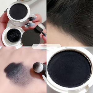 Waterproof and Sweatproof Root Touch Up Hair Powder Hair Shadow Powder Covering White Hair Instant Hairline Filling Concealer Hide Bald Edges Waterproof and sweat-proof hairline filler