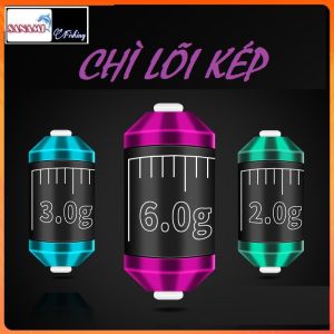1 Viên Chì Lá Lõi Kép Chống Nổ Chuyên Câu Đài Câu Đơn Cao Cấp SPK-52 - SANAMI FISHING