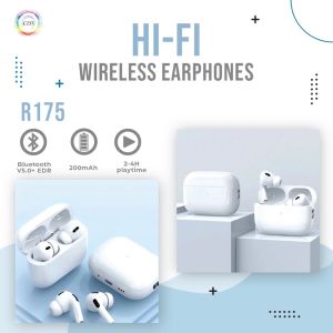 WUW-R175 CIJI TWS EARBUDS POP UP WINDOWS WIRELESS BLUETOOTH 5.0 HI FI STEREO BASS