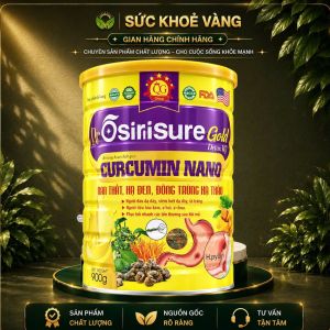 sữa OsiriSure Gold Curcumin Nano 900g – Bổ sung dinh dưỡng mỗi ngày chăm sóc cơ thể từ bên trong