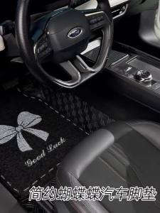 Cute Coil Car Floor Mats Full Set – Anti-Slip Waterproof Dustproof Easy Clean Universal Fit – Ready Stock