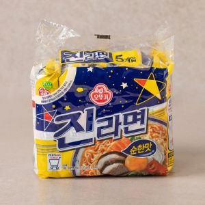 [ OTTOGI ] JIN Ramen Korean Mild and Spicy 5 PCS * 1 PACK / MADE IN KOREA
