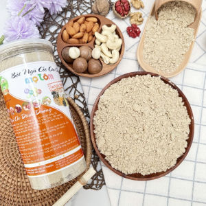 Bột Ngũ Cốc Dinh Dưỡng 17 loại hạt nguyên chất giúp bổ sung chất cho cơ thể mẹ bầu bỉm sữa 500G