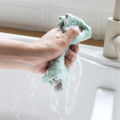 5 PCS Microfiber Cleaning Cloth Hand Washing Cloth Kitchen Towel Kitchen Towel / Hand Towel / Dishcloth / Wipe. 