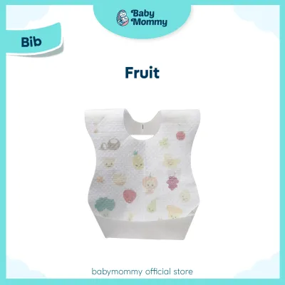 Babymommy👶50PCS Individual Packing Disposable Bib Waterproof Proof Travel Baby Bib Feeding Apron