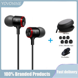 YOVONINE In-Ear Headphones for Xiaomi Earphone for Phone Stereo Bass Headset Metal Wired HiFi Headphones Mic for Samsung Phone