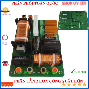 Mạch phân tần 2 loa công xuất lớn hàng chuẩn chất lượng - giá 1 mạch