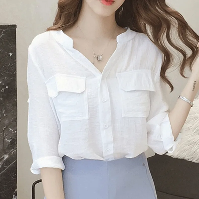 White deals casual blouse