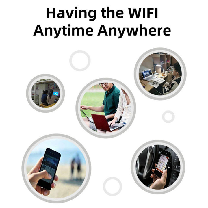 Portable WiFi Router Mobile Hotspot Router USB Plug in 3 4G LTE Strong ...