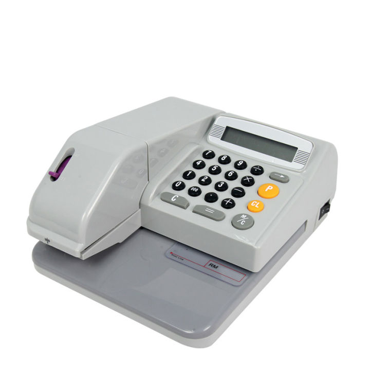 Heavy Duty Multi Currency Electronic Cheque Check Writer MCEC 310 Lazada