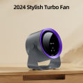 GOOJODOQ High Speed Bisu Turbo kipas angin Minifan Portable Handheld Kipas Brushless Strong Wind Digital Display Kipas. 