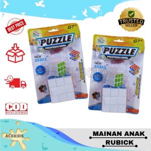 Mainan Anak Rubik Set 2 PCS Kubus Permainan Menyusun Edukasi Acekids