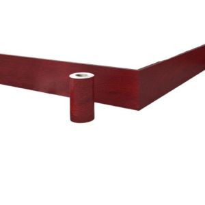 CURRANT Self Adhesive Wood  Tape 10cmx10m Thicken Wall Border Sticker Skirting Waterproof Waist Line Wallpaper Furniture Renovation