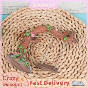 【SHGMYD】 ชิงช้าสวนนางฟ้าขนาดเล็กรูปปั้นแกว่งต้นไม้ดอกไม้สำหรับตกแต่งสวนภูมิทัศน์ขนาดเล็ก