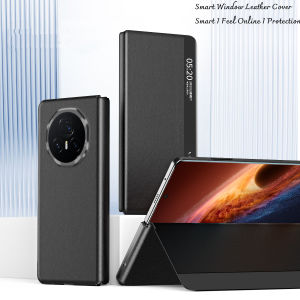 0930[Local Stock] Christmas Halloween Foldable Screen Smart Flip Case for Honor MagicV5 V6 V3 with Pen Leather Shell Anti-Drop Business Style MagicV6 Protective Cover h261009