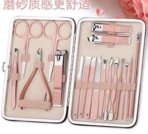Dụng cụ bấm móng tay 18 món Dụng cụ cắt móng làm móng lấy ráy tai mụn tiện dụng