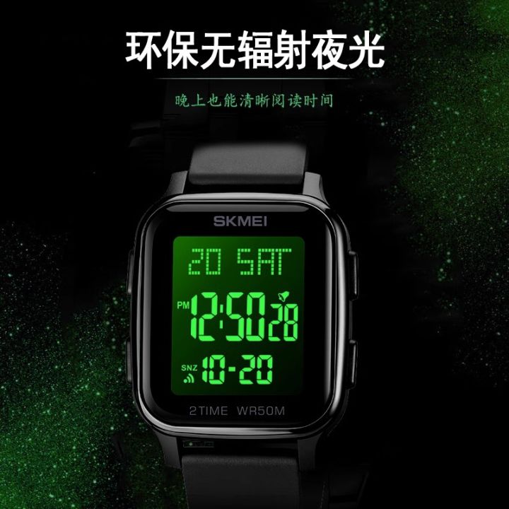 Student%20Men's%20Girls%20Teenagers%20Sports%20Waterproof%20Luminous%20Electronic%20Watch%20Children's%20Watch%20Multi-Function%20Men's%20Watch%20-%20Image%204