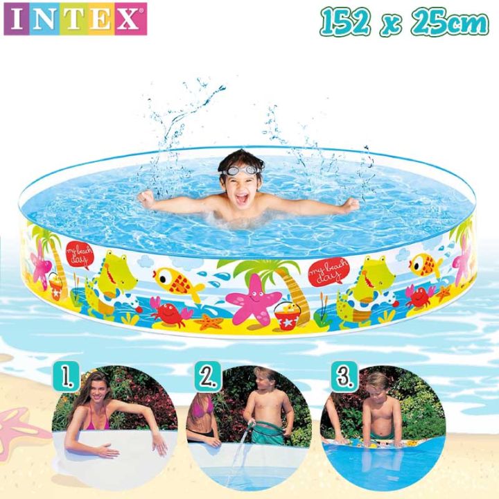 INTEX 56451 Kids Swimming Pool Children Play Pool Round Swimming