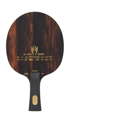 LOKI Thunder God Carbon Table Tennis Blade - Professional Training Racket (Kirin K9 Carbon Edition)