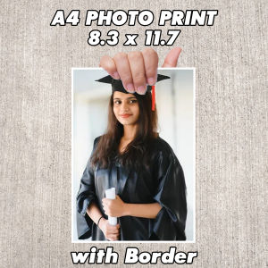 DIGITAL PHOTO PRINT A4 SIZE 8.25"x11.75"  MATTE