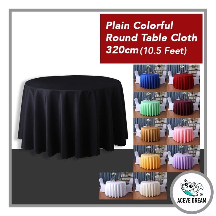 「sixteen department」 ☇ ACEVE DREAM READY STOCK 3.2M Round Plain Color