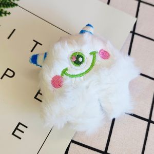Móc khóa bông hình quái vật một mắt to siêu dễ thương đủ màu sắc siêu cute BZ033
