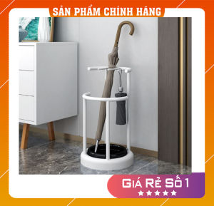 Giá đựng Ô - Giá đựng Dù bằng sắt màu trắng phong cách châu Âu trang trí phòng khách gia đình - khách sạn - công ty