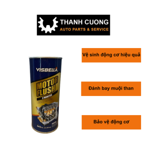 Chai Dung Dịch Súc Rửa Động Cơ Ô tô Xe máy...Thương Hiệu VISBELLA ( Lon 443ml )