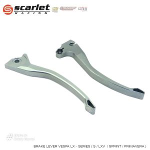 Scarlet Racing - Brake Lever Full CNC Handle Motor Vespa LX / S / LXV / SPRINT / PRIMAVERA