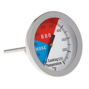 2" Professional 550F BBQ Thermo-meter Gauge Barbecue Grill Smoker Charcoal Heat Indicator