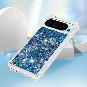 Glitter Quicksand Love Heart Case for Google Pixel 9 8 10 Pro XL 8A 7A 9Pro Shiny Bling Soft Silicone Airbag Shockproof Cover
