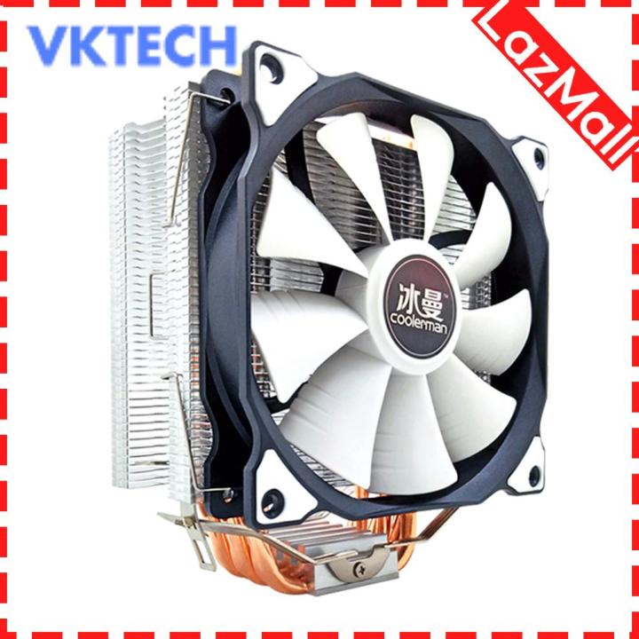 [Vktech] SNOWMAN MT6 12cm CPU Cooler Fan 6 Heat Pipes Desktop 4 Pin PWM ...