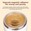 【SG stock】Steve Cup Self Stirring Electric Coffee Mug Stainless Steel Automatic Auto Coffee Mixing Cup. 
