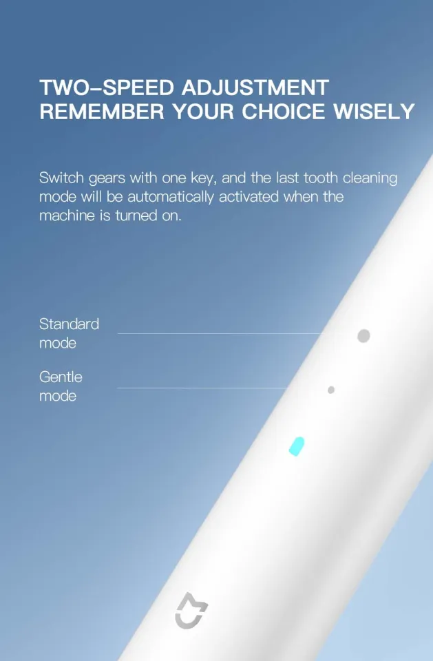 Xiaomi Mijia Mi Sonic Electric Toothbrush T301 - MES605 Ultrasonic IPX8 Waterproof Wireless Charging