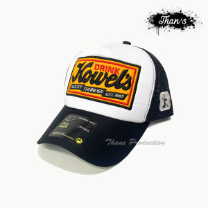 Trucker Hat Pria Bordir motif  Kowels Topi Jaring Thans Production Topi Jaring Pria Dewasa Terlaris