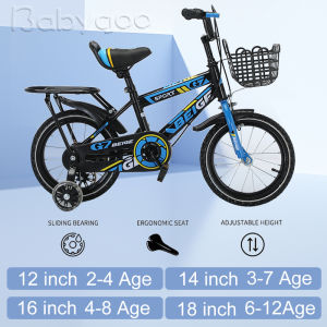 Bike for Kids bicycle for kids 12/14/16/18Inch bike for kids boy 2 to 12 years old with Rubber Wheels