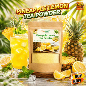 250G Pineapple Lemon Tea Powder Refreshing Fruit Tea Healthy Drink Low Calorie Daily Detox Drink Weight